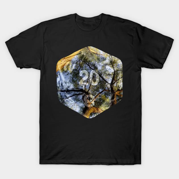 Nat20 Tree Canopy T-Shirt by Geomhectic